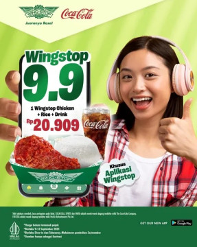 Promo Wingstop 9.9. (instagram)